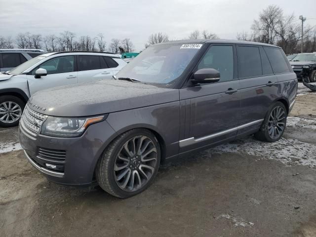 2016 Land Rover Range Rover Supercharged