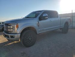 Salvage cars for sale at Andrews, TX auction: 2017 Ford F250 Super Duty