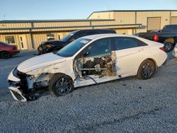 Carros salvage a la venta en subasta: 2024 Hyundai Elantra Blue