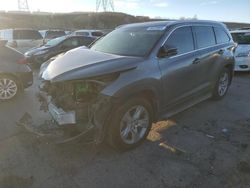 Salvage Cars with No Bids Yet For Sale at auction: 2015 Toyota Highlander Limited