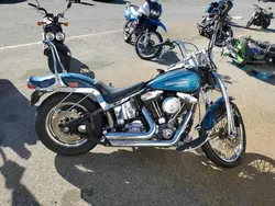 Salvage cars for sale from Copart Rancho Cucamonga, CA: 1991 Harley-Davidson Fxsts