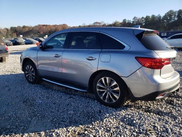 2016 Acura MDX Technology