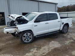 Salvage cars for sale at Grenada, MS auction: 2018 Toyota Tundra Crewmax 1794