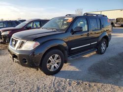 Salvage cars for sale at Kansas City, KS auction: 2012 Nissan Pathfinder S