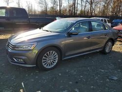 Volkswagen salvage cars for sale: 2016 Volkswagen Passat SE