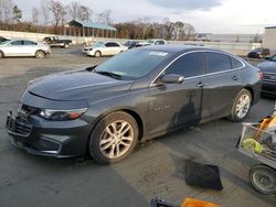 Salvage cars for sale from Copart Spartanburg, SC: 2016 Chevrolet Malibu LT