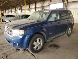 Ford salvage cars for sale: 2008 Ford Escape XLT