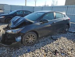 Vehiculos salvage en venta de Copart Wayland, MI: 2018 Chevrolet Cruze LT