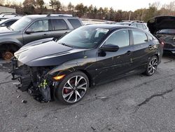 Salvage cars for sale at Exeter, RI auction: 2019 Honda Civic Sport