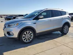 Ford Escape Vehiculos salvage en venta: 2017 Ford Escape Titanium