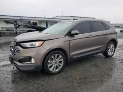 Salvage cars for sale at Lumberton, NC auction: 2019 Ford Edge Titanium