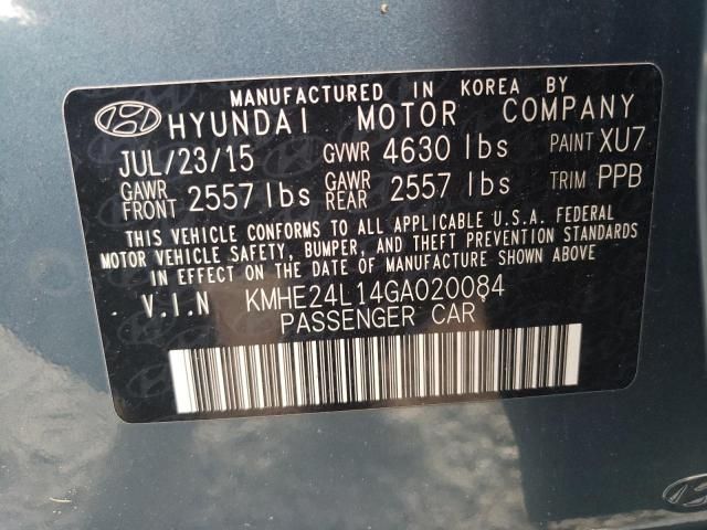 2016 Hyundai Sonata Hybrid