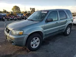 Salvage cars for sale from Copart Van Nuys, CA: 2006 Ford Escape HEV