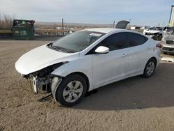 Salvage cars for sale at Albuquerque, NM auction: 2016 Hyundai Elantra SE