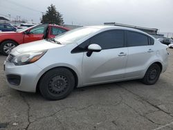 Salvage cars for sale at auction: 2014 KIA Rio LX