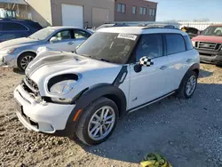 Salvage cars for sale at Kansas City, KS auction: 2016 Mini Cooper S Countryman