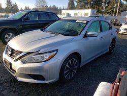 Nissan salvage cars for sale: 2018 Nissan Altima 2.5