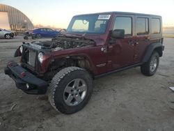 Jeep salvage cars for sale: 2010 Jeep Wrangler Unlimited Rubicon