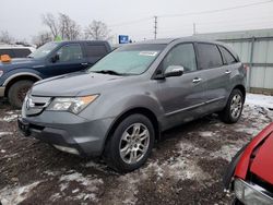 Salvage cars for sale from Copart Chicago Heights, IL: 2008 Acura MDX Technology