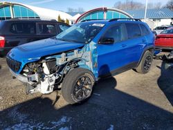 Salvage cars for sale from Copart East Granby, CT: 2022 Jeep Cherokee Latitude