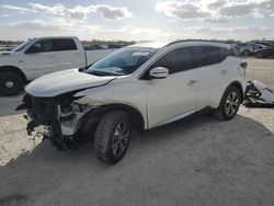 Salvage cars for sale at Arcadia, FL auction: 2021 Nissan Murano SV