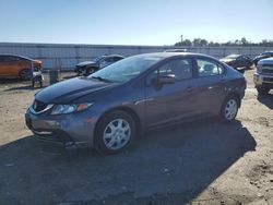 Salvage cars for sale at Fredericksburg, VA auction: 2015 Honda Civic LX