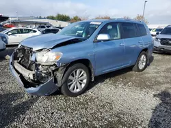 2008 Toyota Highlander Hybrid Limited en venta en Sacramento, CA