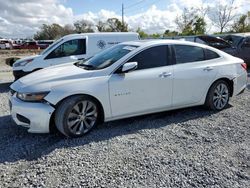 Chevrolet Vehiculos salvage en venta: 2018 Chevrolet Malibu Premier