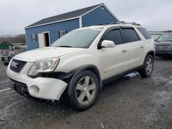 GMC salvage cars for sale: 2010 GMC Acadia SLT-1