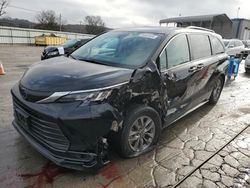 Salvage cars for sale at Lebanon, TN auction: 2022 Toyota Sienna LE