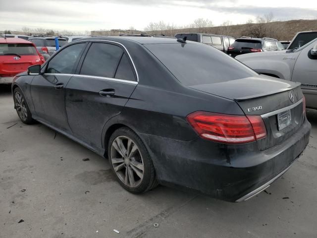 2016 Mercedes-Benz E 350