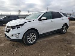 Salvage cars for sale at Dyer, IN auction: 2020 Chevrolet Equinox LT