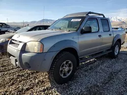 Nissan salvage cars for sale: 2001 Nissan Frontier Crew Cab XE