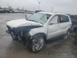 Salvage cars for sale at Indianapolis, IN auction: 2012 Volkswagen Tiguan S