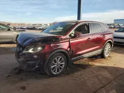 Salvage cars for sale at Phoenix, AZ auction: 2019 Lincoln MKC Select