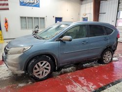 Salvage cars for sale at Angola, NY auction: 2015 Honda CR-V EXL