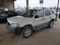 Ford salvage cars for sale: 2006 Ford Escape XLT