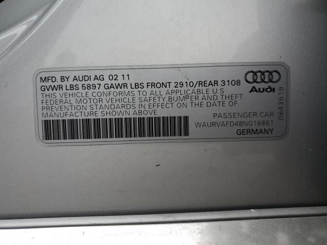 2011 Audi A8 L Quattro