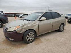 Salvage cars for sale at Andrews, TX auction: 2009 Hyundai Elantra GLS