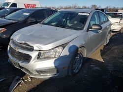 Salvage cars for sale from Copart Cahokia Heights, IL: 2016 Chevrolet Cruze Limited LS