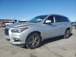 Salvage cars for sale from Copart Grand Prairie, TX: 2017 Infiniti QX60