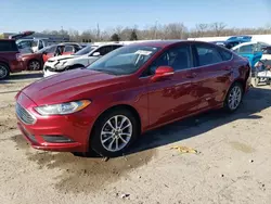 Ford Vehiculos salvage en venta: 2017 Ford Fusion SE