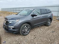 Salvage cars for sale at Rapid City, SD auction: 2017 Honda Pilot Elite