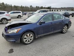 Salvage cars for sale at Windham, ME auction: 2010 Honda Accord EXL