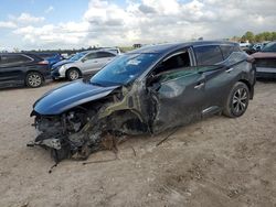 Salvage cars for sale at Houston, TX auction: 2019 Nissan Murano S