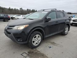 Salvage cars for sale at Windham, ME auction: 2014 Toyota Rav4 LE