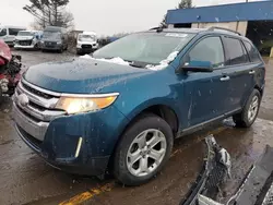 Salvage cars for sale at Woodhaven, MI auction: 2011 Ford Edge SEL