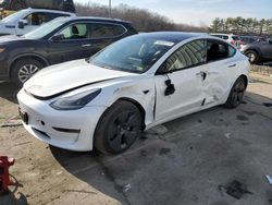 Salvage cars for sale at Windsor, NJ auction: 2022 Tesla Model 3