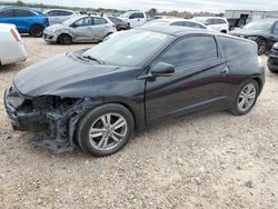 Salvage cars for sale at San Antonio, TX auction: 2012 Honda CR-Z