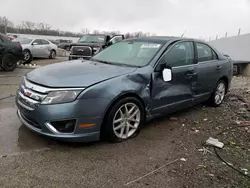 Salvage cars for sale at Louisville, KY auction: 2012 Ford Fusion SEL